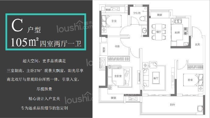 尚泽·琪瑞东郡，户型鉴赏！
