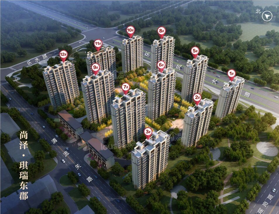 尚泽·琪瑞东郡，户型鉴赏！