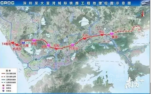 官宣！深圳地铁14号线延伸至惠阳！深大城际1-2年启动建设