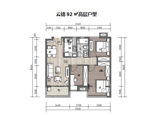 世茂云锦户型鉴赏！