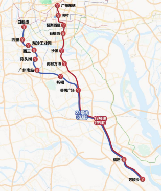 广州18号线建设神速！串联湾区的黄金经济线