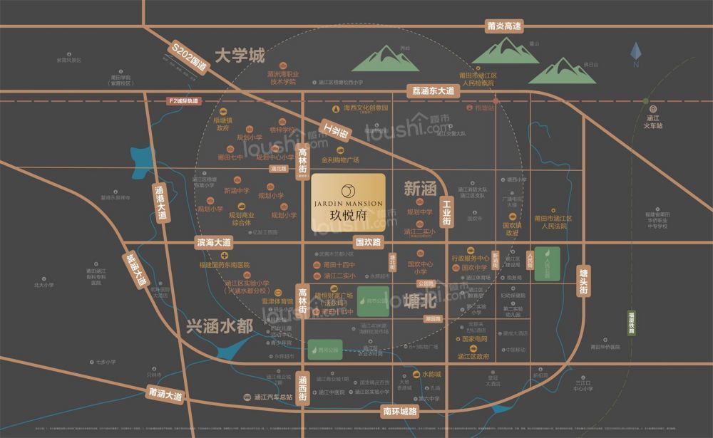 海伦堡玖悦府的详细地址在哪