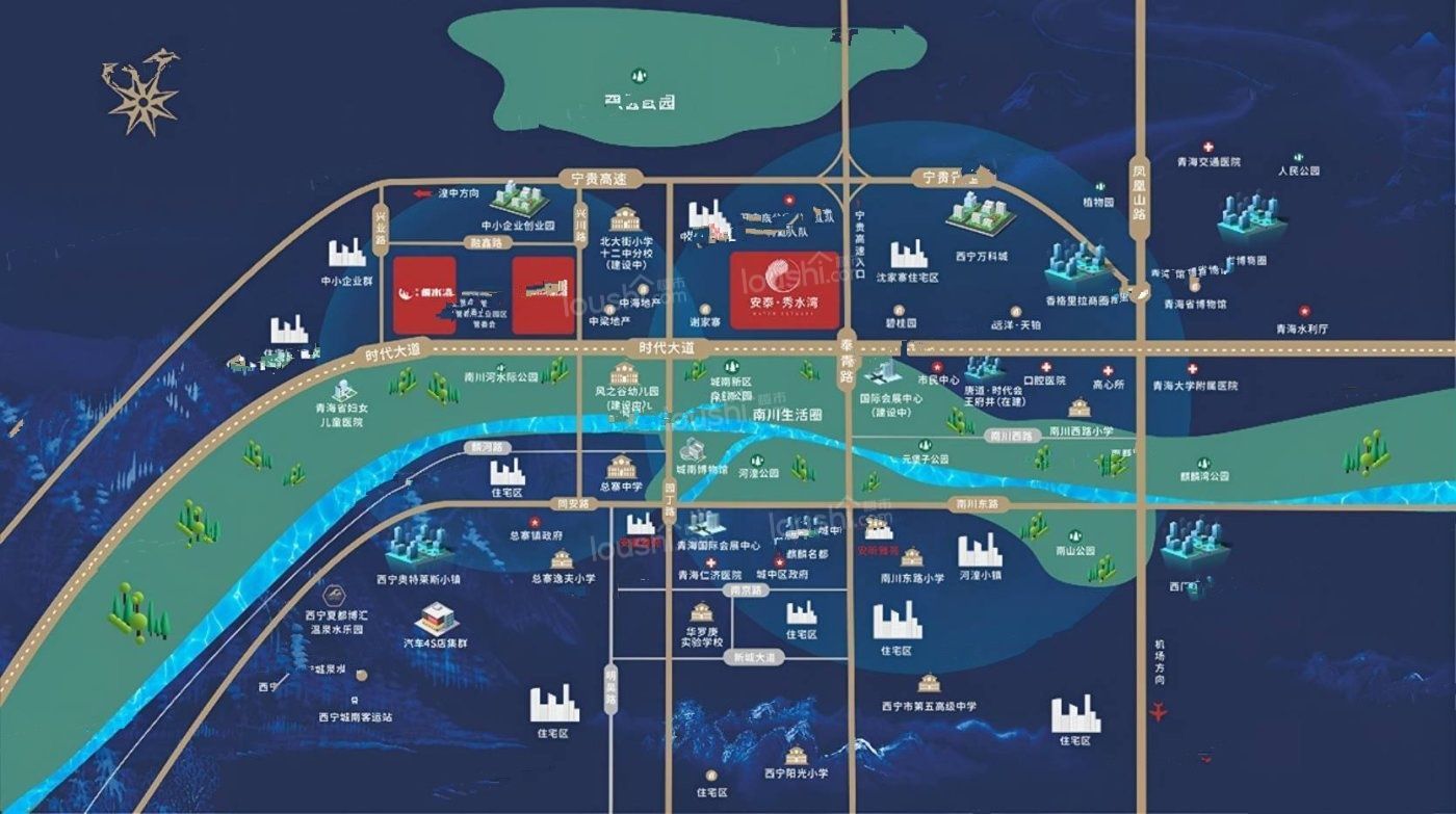 安泰悦水湾位置图