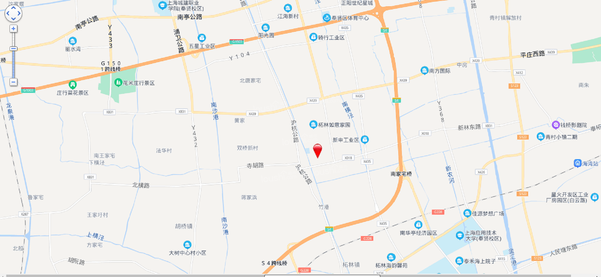 中国中铁·世纪尚城位置图