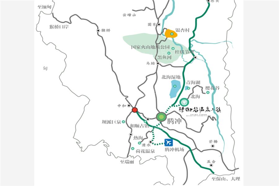 玛御谷温泉小镇位置图