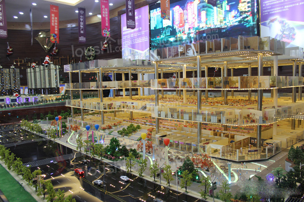 中泉国际购物广场商铺实景图
