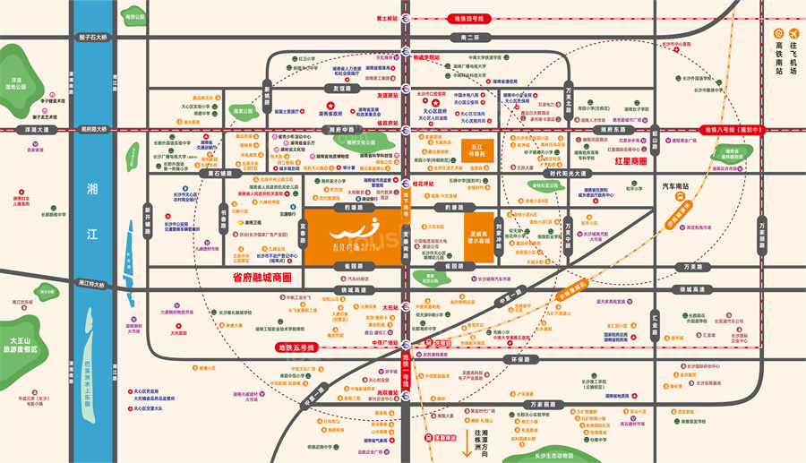 五江广场位置图