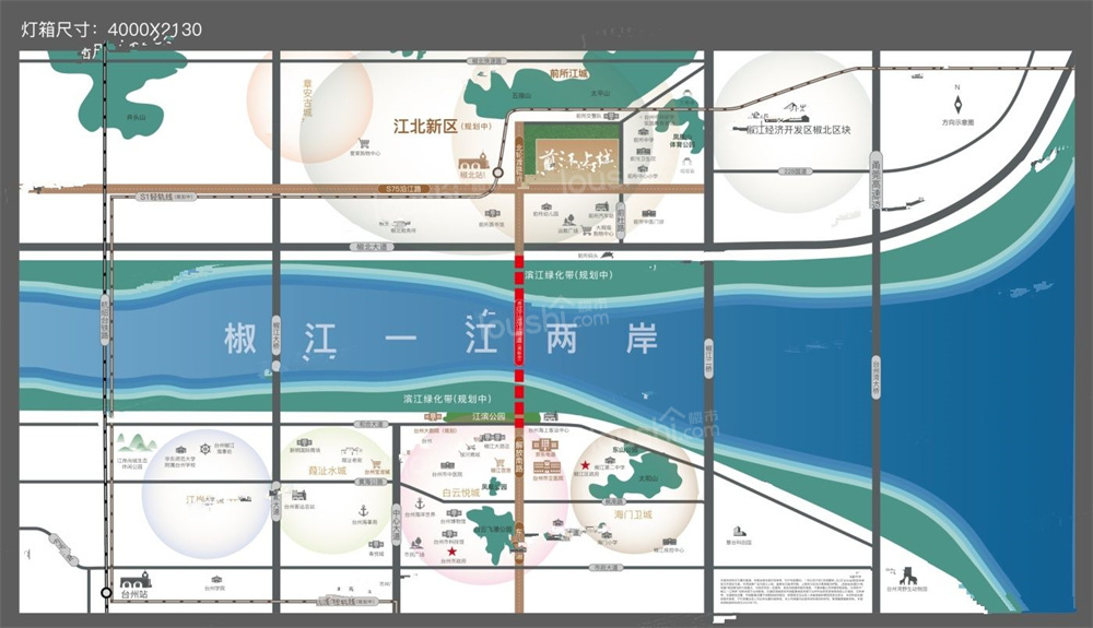 前江上城位置图