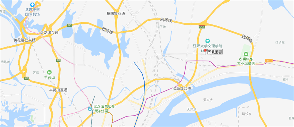 汉北玺园位置图