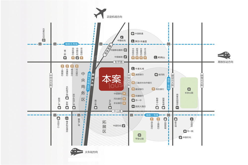 华庭广场位置图