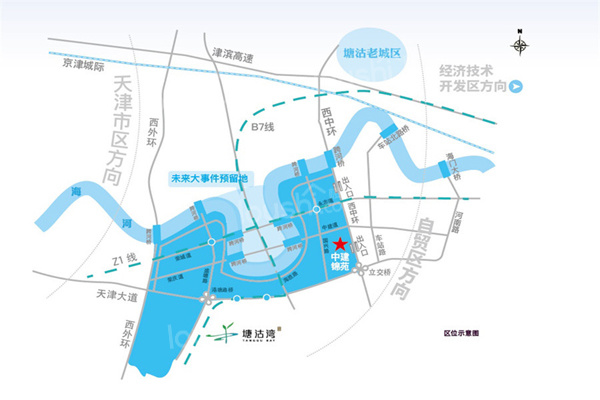 中建锦苑商业街位置图