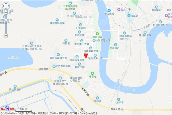 天津碧桂园星河Park位置图