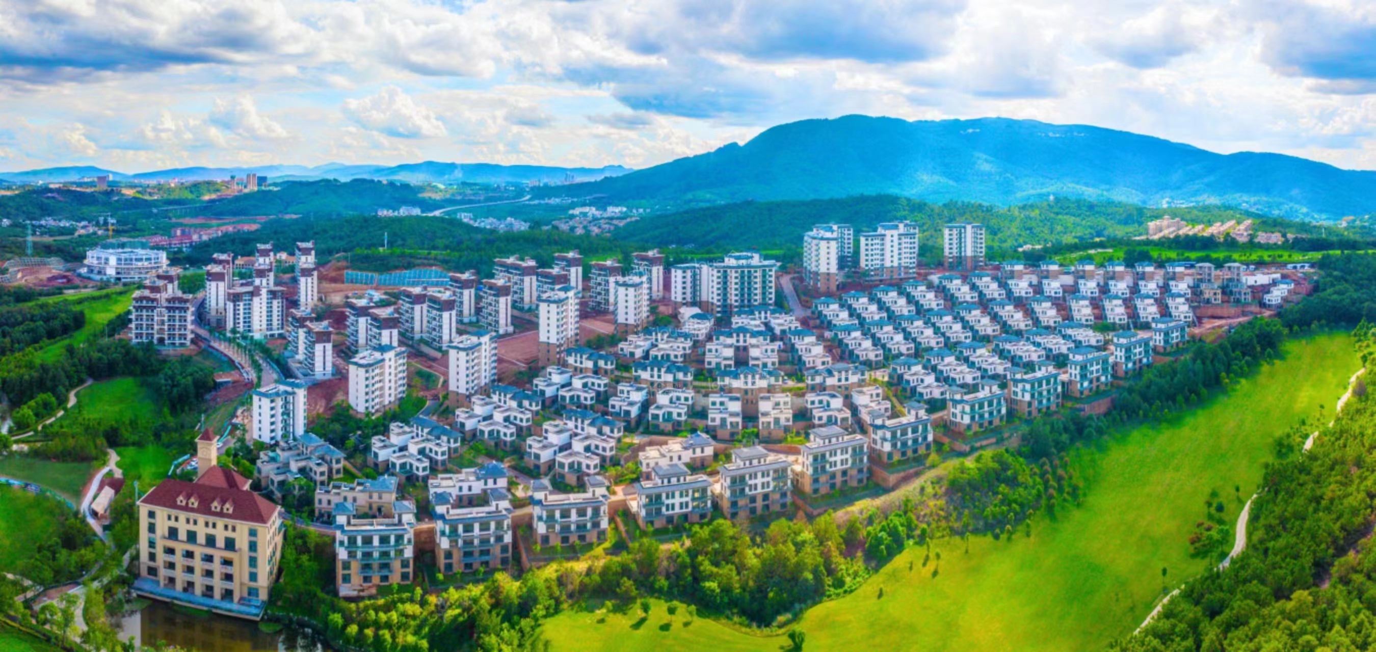温泉山谷国际康旅城实景图