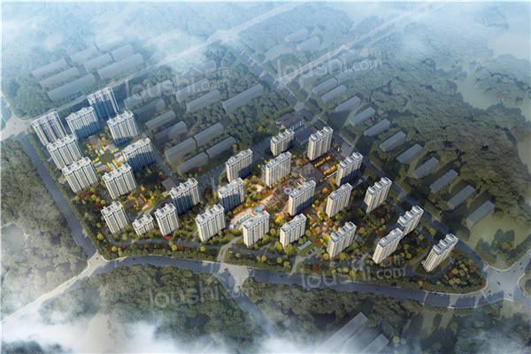 中国铁建·西山国际城效果图