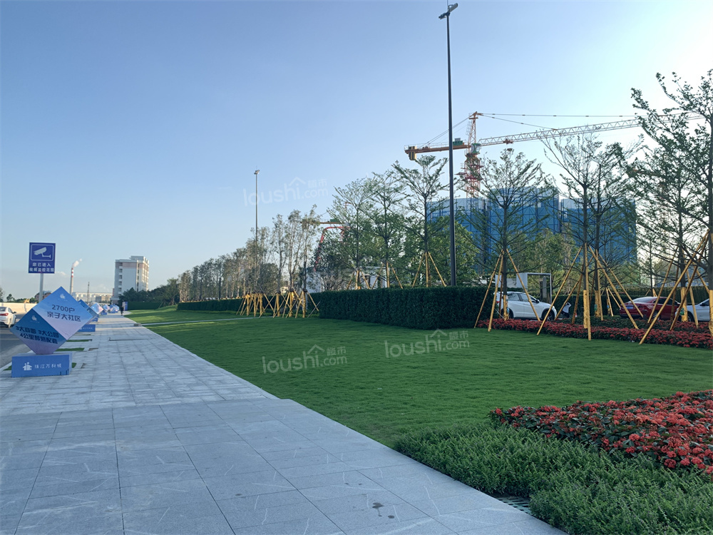 珠江万科城实景图
