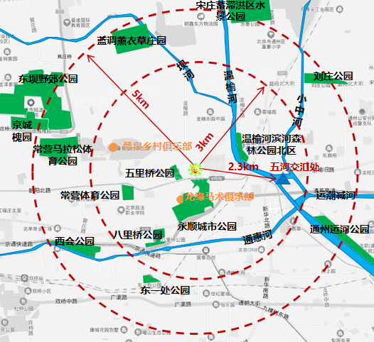 北京城建-国誉朝华位置图