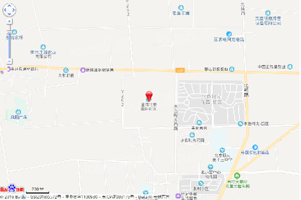 金茂北京国际社区 位置图