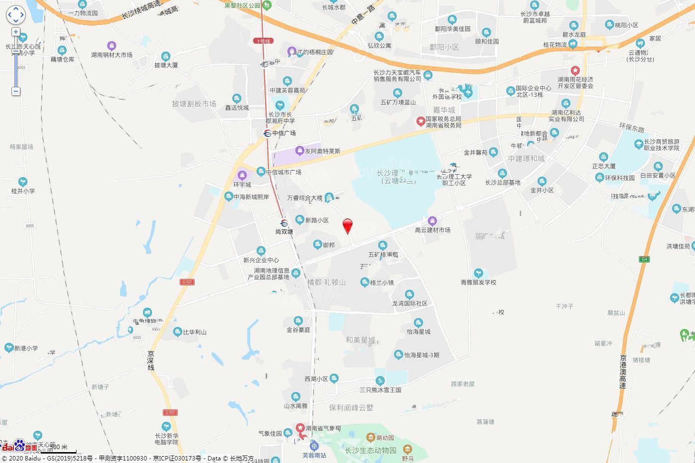 蓝光雍锦府位置图