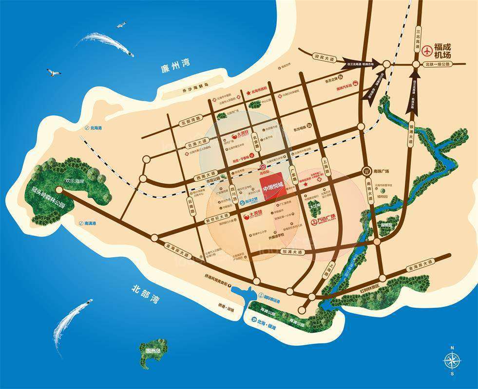 中垠悦城位置图