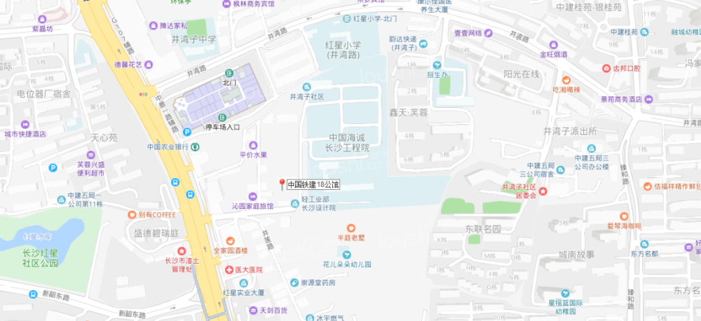 中国铁建·18公馆位置图
