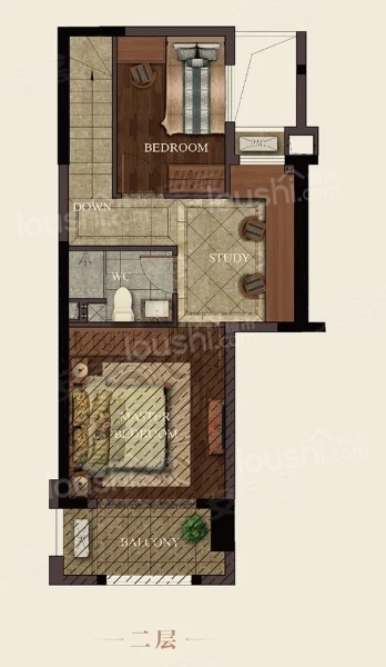 4室2厅2卫0厨， 建面97.00平米