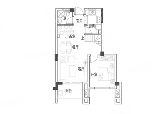 4室2厅2卫1厨， 建面89.00平米