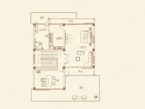 5室4厅6卫0厨， 建面600.00平米