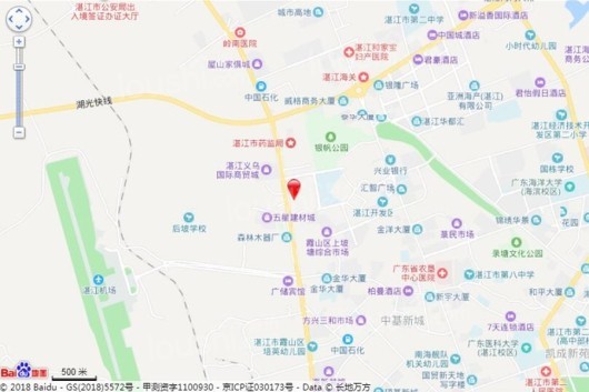 万华城市花园交通图