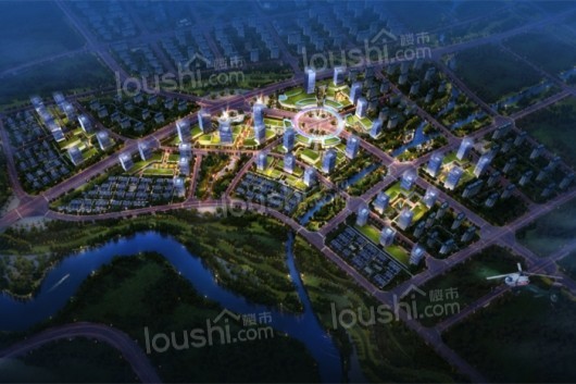 郑州世茂海峡国际城项目索河西区概规-产业影像图