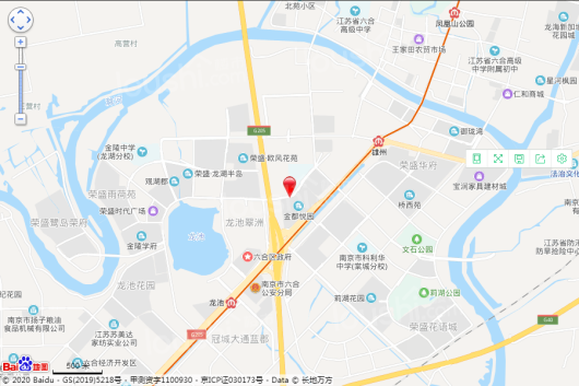 中海棠城公馆电子地图