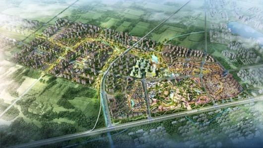 环球融创未来城项目成都乐高小镇总模