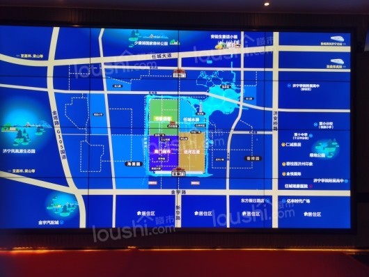 济州古城·香樟园项目区位图实景