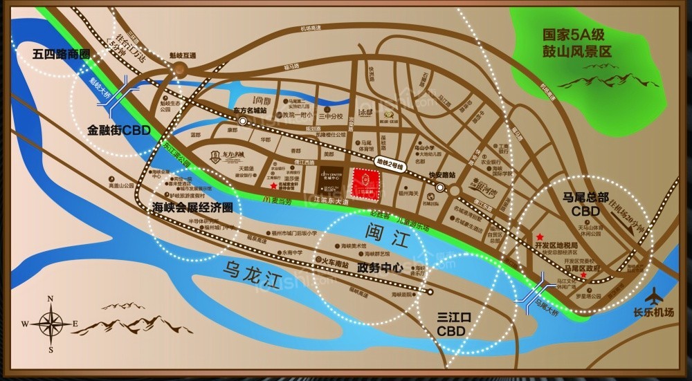 名城紫金轩位置图
