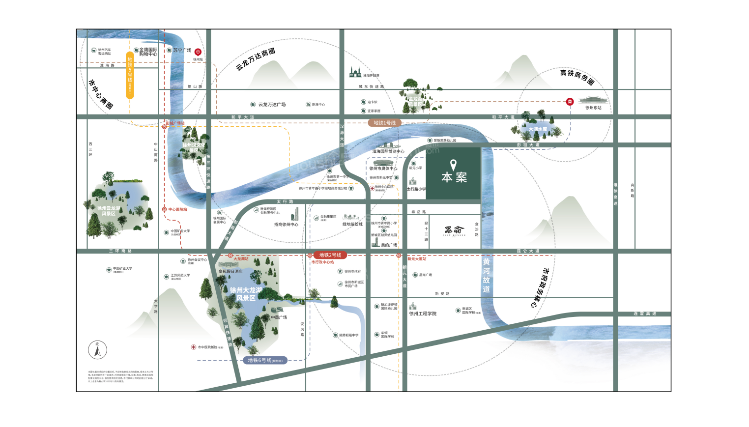 万科·翠湾中城位置图