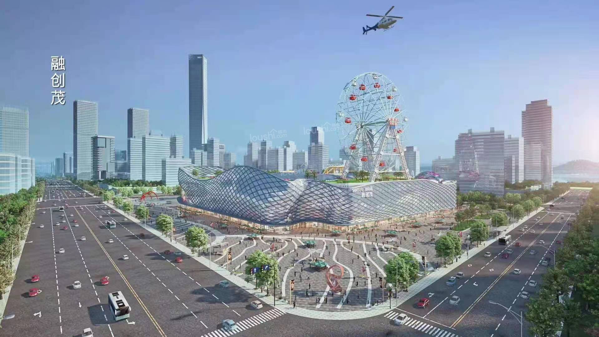 融创首创·国际智慧生态城市天水碧效果图