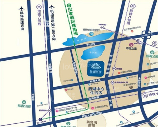 尚湖熙园位置图
