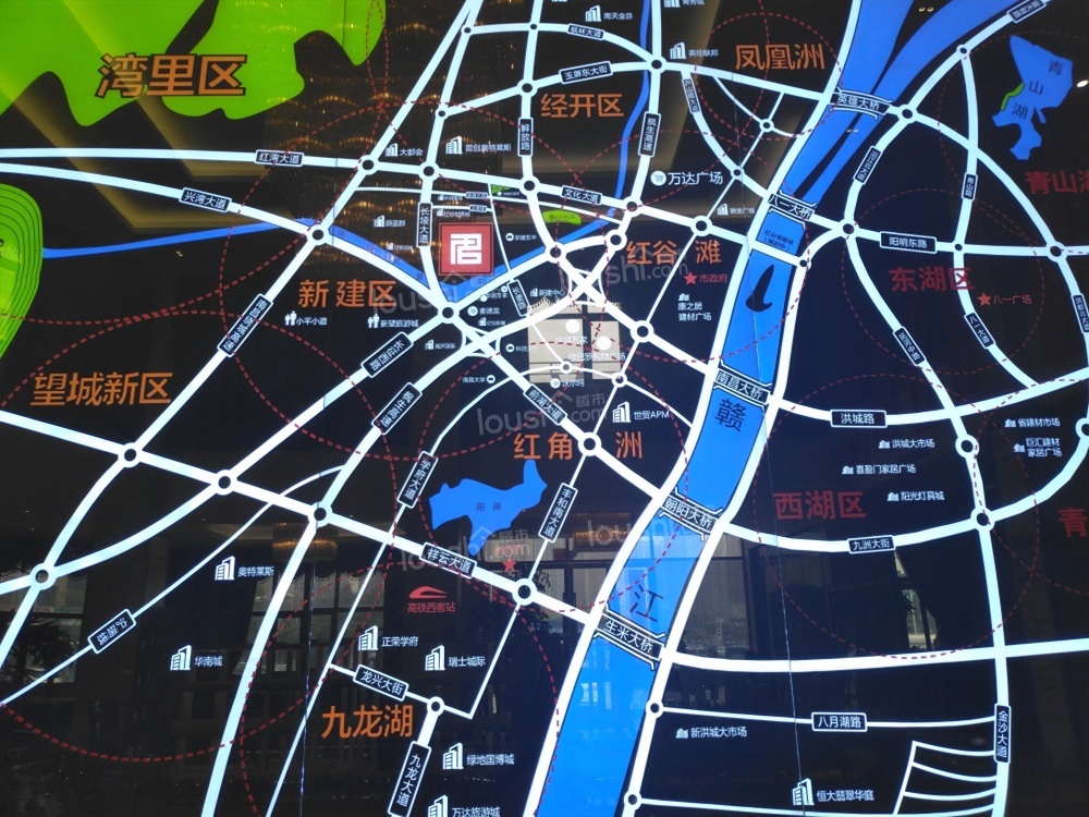 香江君之家建材家居广场位置图
