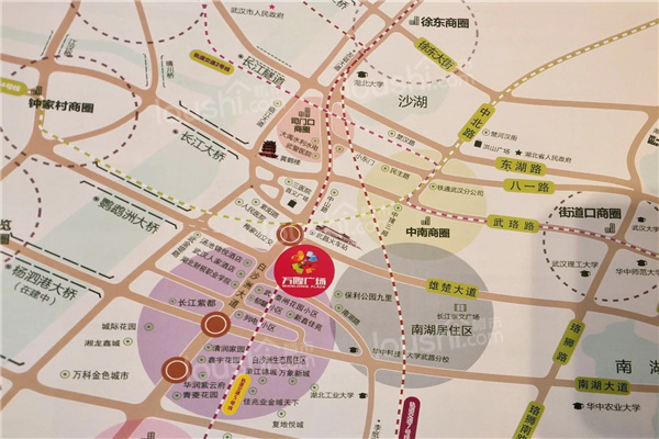 万隆广场位置图