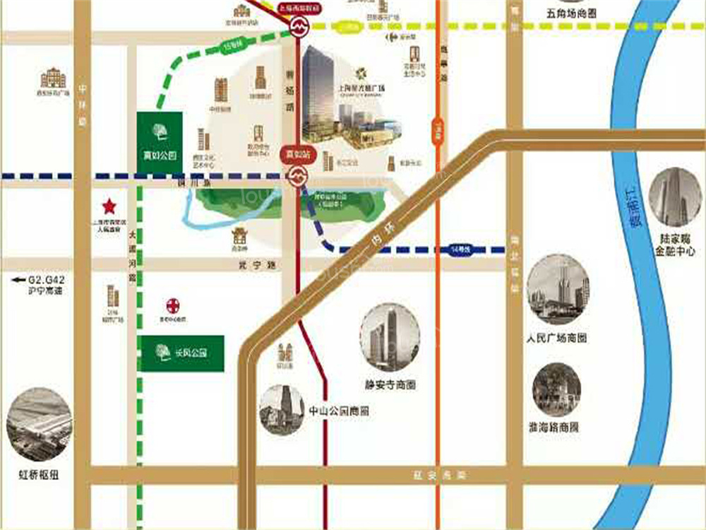 上海星光耀广场位置图