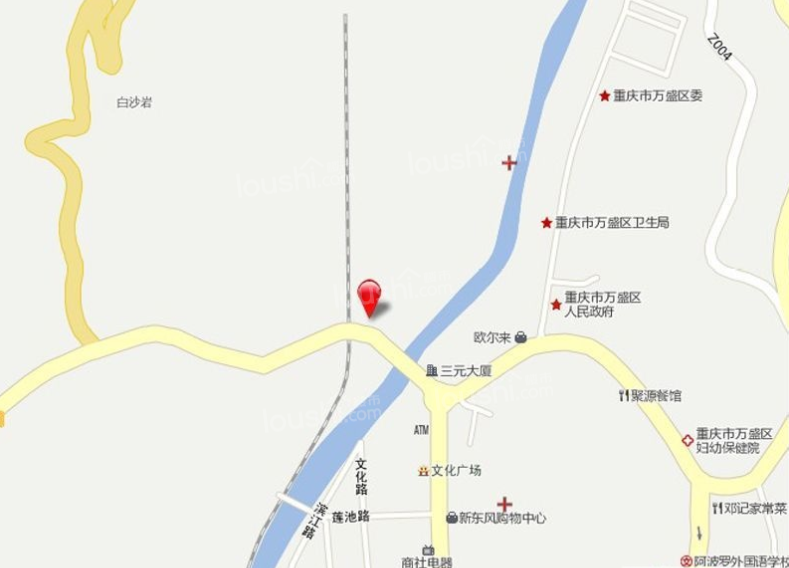 润洲江山城 位置图