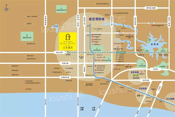 江悦蘭园位置图