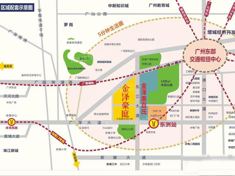 惠百氏广场位置图