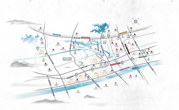 融创首创·国际智慧生态城市位置图