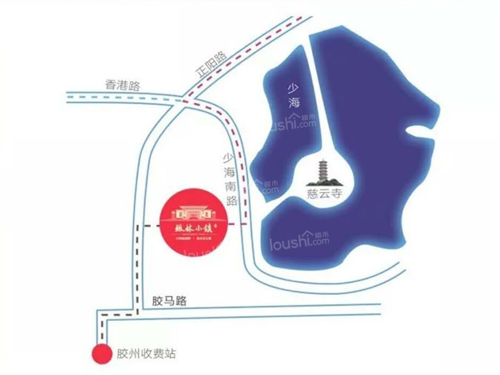 枫林小镇位置图