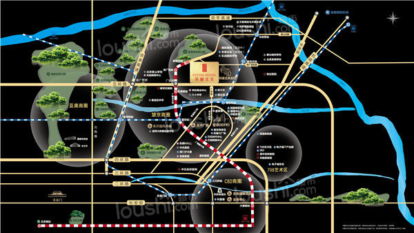 华樾北京位置图