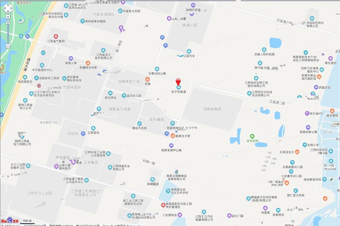 凯宇弥敦道位置图