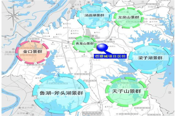 武汉恒大科技旅游城位置图
