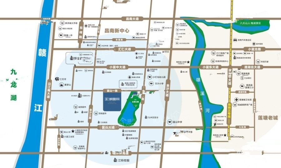 江旅玉湖国际位置图