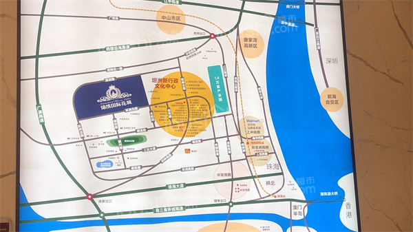 锦绣国际花城位置图