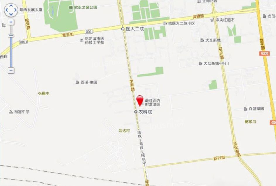 鲁商松江新城位置图